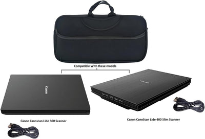 Flachbett-Scanner-Hülle, tragbare weiche Tasche, Tragetasche, Reisetasche, kompatibel mit Canon Cano