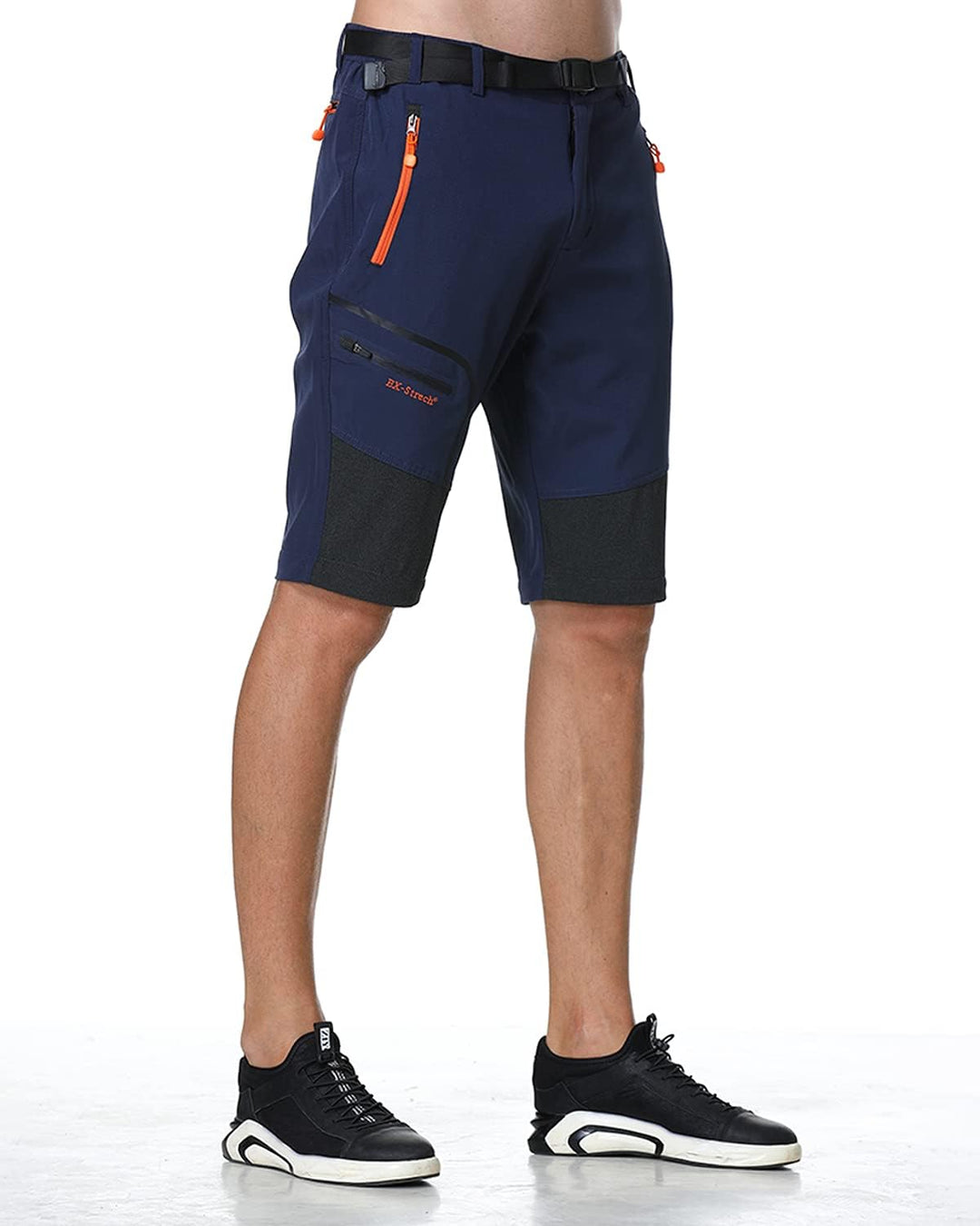 Herren Wanderhose Zip Off Trekkinghose Outdoorhose Wasserdicht Schnelltrocknend Softshellhose Abnehm