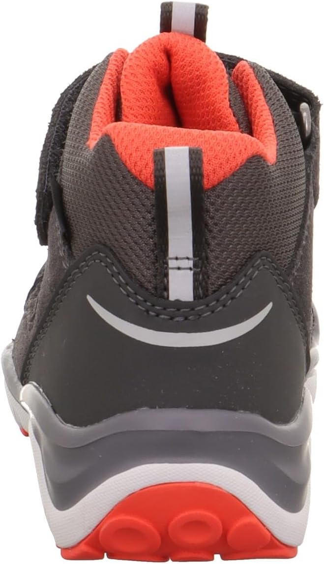 Superfit Jungen SPORT5 leicht gefütterte Gore-Tex Sneaker 24 EU Schmal Grau Rot 2000, 24 EU Schmal G