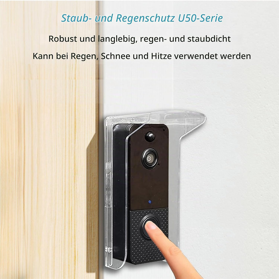 dgyezhao Regenschutz für türklingel, Ring Video Türklingel，wasserdichte Abdeckung für，Regenschutz Tü