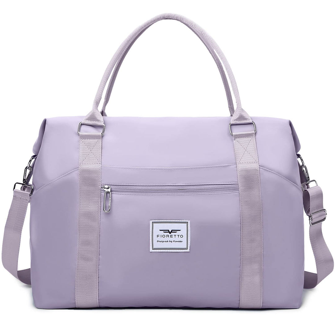 FIORETTO Damen Reisetasche Sporttasche Handgepäck Weekender Bag Schwimmtasche Wasserdicht Travel Bag