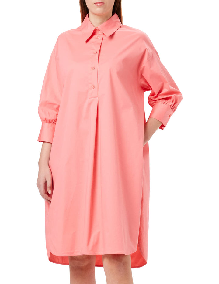 Seidensticker Damen Regular Fit Blusenkleid Dreiviertelarm Kleid 34 Rosa, 34 Rosa