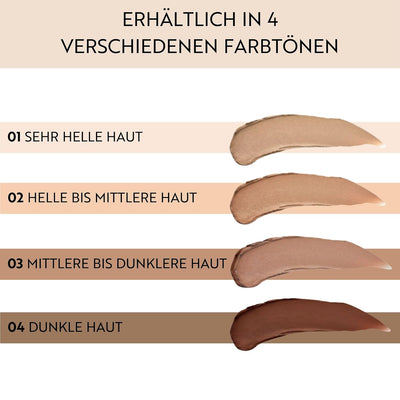 M. Asam Magic Finish Make Up Mousse (30ml), 4-in-1 Primer, Make-up, Puder & Concealer, natürlich & l