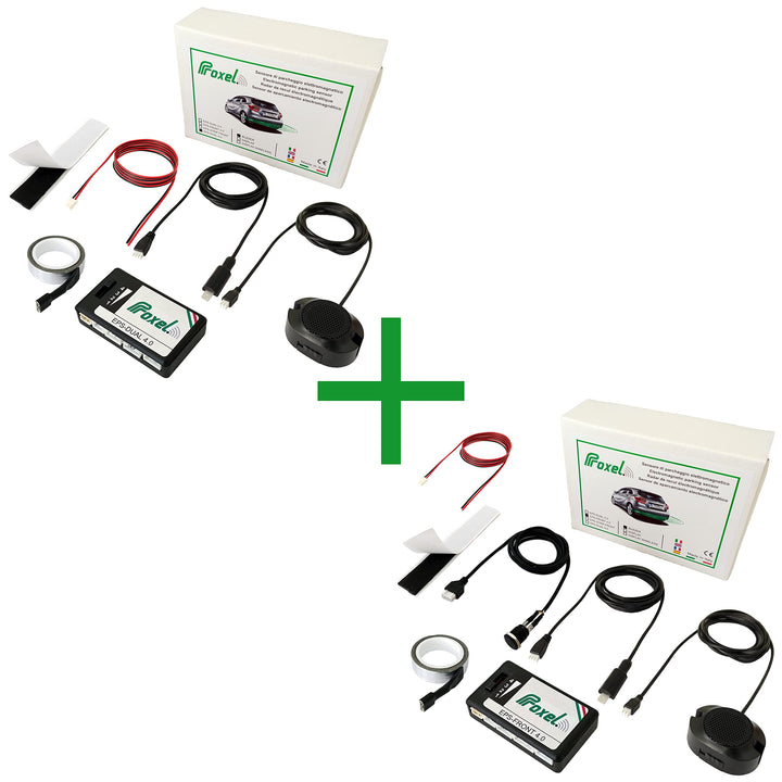 Proxel - Unsichtbare Elektromagnetische Parksensoren, Vorne + Hinten, Ohne Bohren der Stossstange, U