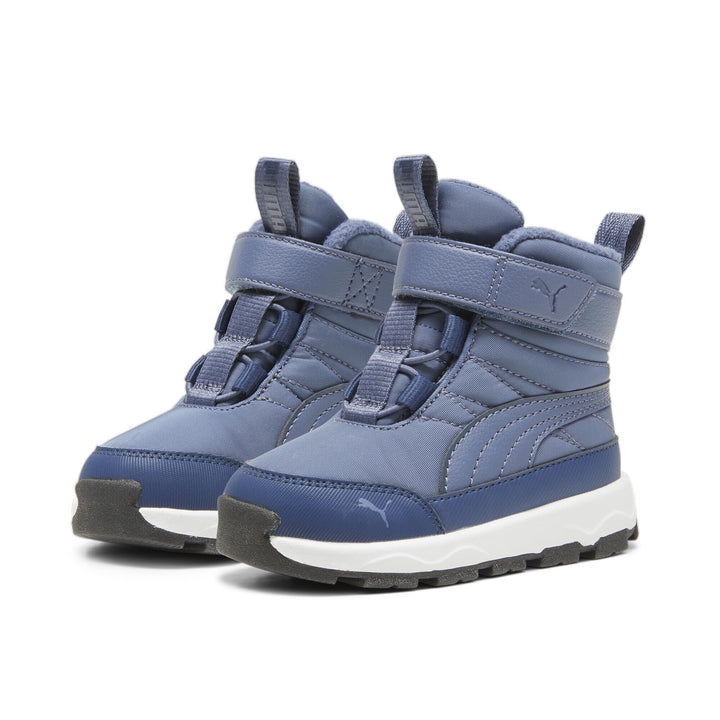 PUMA Unisex Kinder Evolve Boot Ac+ Inf Sneaker 21 EU Inky Blue Persisch Blau Puma Weiss, 21 EU Inky
