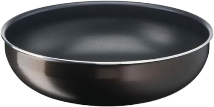 Tefal Ingenio L1507702 Wokpfanne 26 cm, nicht Induktion, Antihaftbeschichtung, stapelbar, spülmaschi