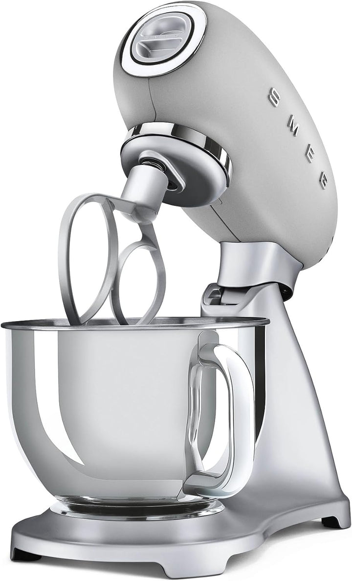 SMEG SMF02SVEU, Edelstahl, 4.8 liters, Black Silber, Silber