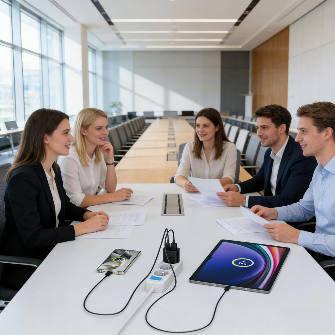Schnellladegerät Ladeadapter netzteil 25W USB Typ-C 15W USB Typ-A Ladegerät （Schwarz 2 Stück）für: Sa