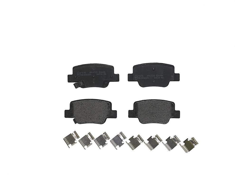 Brembo P 83 114 Bremsbelagsatz, Scheibenbremse - (4-teilig)