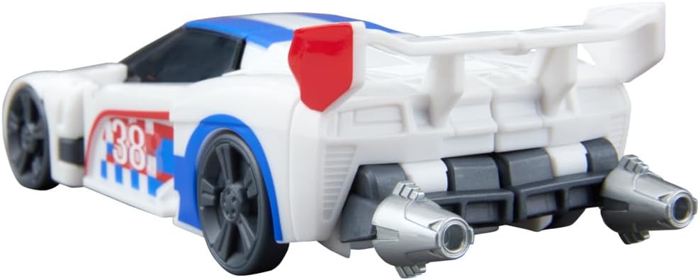 Transformers Age of The Primes Smokescreen, verwandelbare Deluxe-Klasse Action-Figur (13 cm), Robote