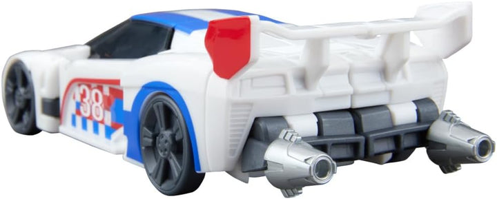 Transformers Age of The Primes Smokescreen, verwandelbare Deluxe-Klasse Action-Figur (13 cm), Robote