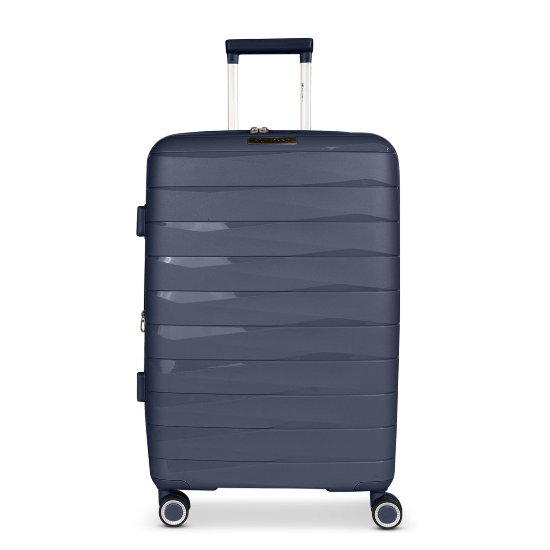 Franky Koffer Trolley | 4X 360° Rollen | Leicht | TSA-Schloss | Grössen: S/M/L | modern -PP16 (Dunke