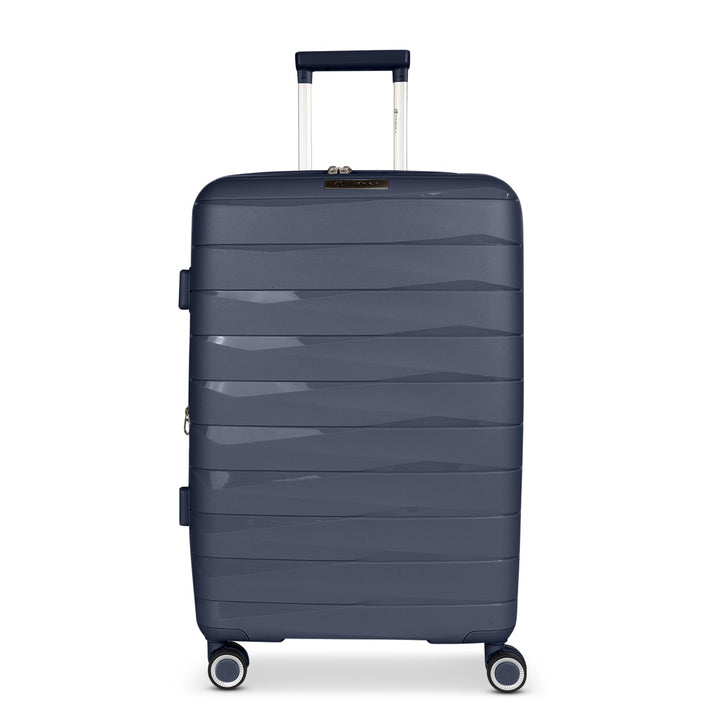 Franky Koffer Trolley | 4X 360° Rollen | Leicht | TSA-Schloss | Grössen: S/M/L | modern -PP16 (Dunke