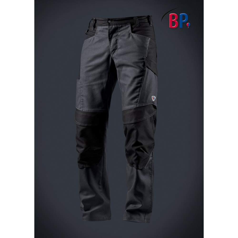 BP 1820-565-5632-56l Arbeitshose für Männer, Höhere Taille am Rücken, 285,00 g/m² Stoffmischung mit