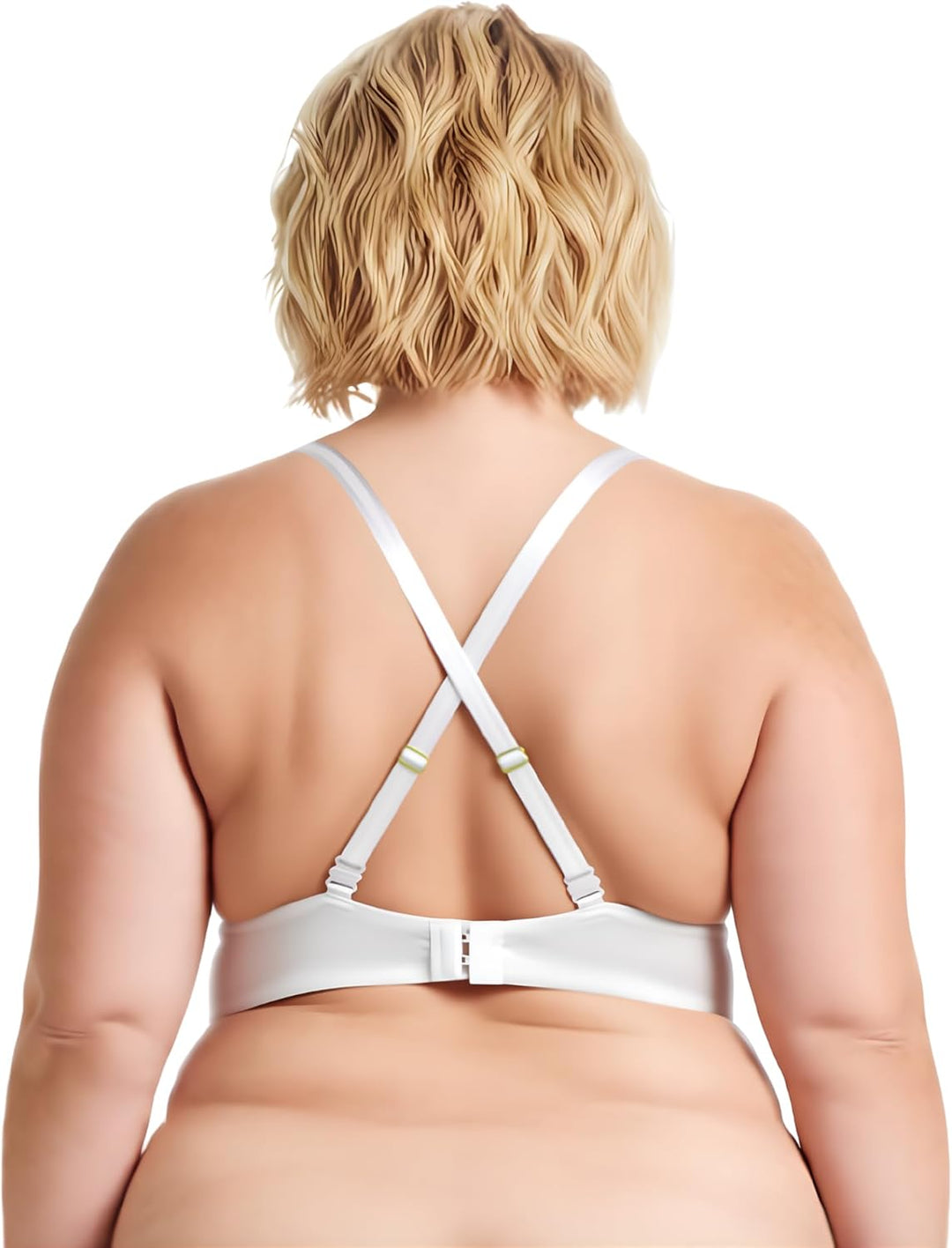Curve Muse Damen Übergrösse Vollständige Abdeckung Bügel vorne schliessen BHs-1PK oder 2PK 70D Elfen