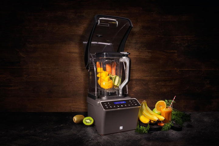 Blender G21 Ultimate, graphitschwarz, Leistung von 1.500 W, 28.000 U/min, Behälter von 1,2 l, Touch