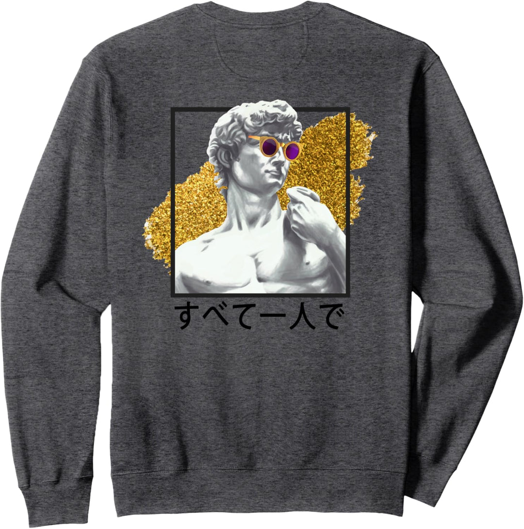 David Michelangelo - ganz allein - Italienische moderne Sweatshirt
