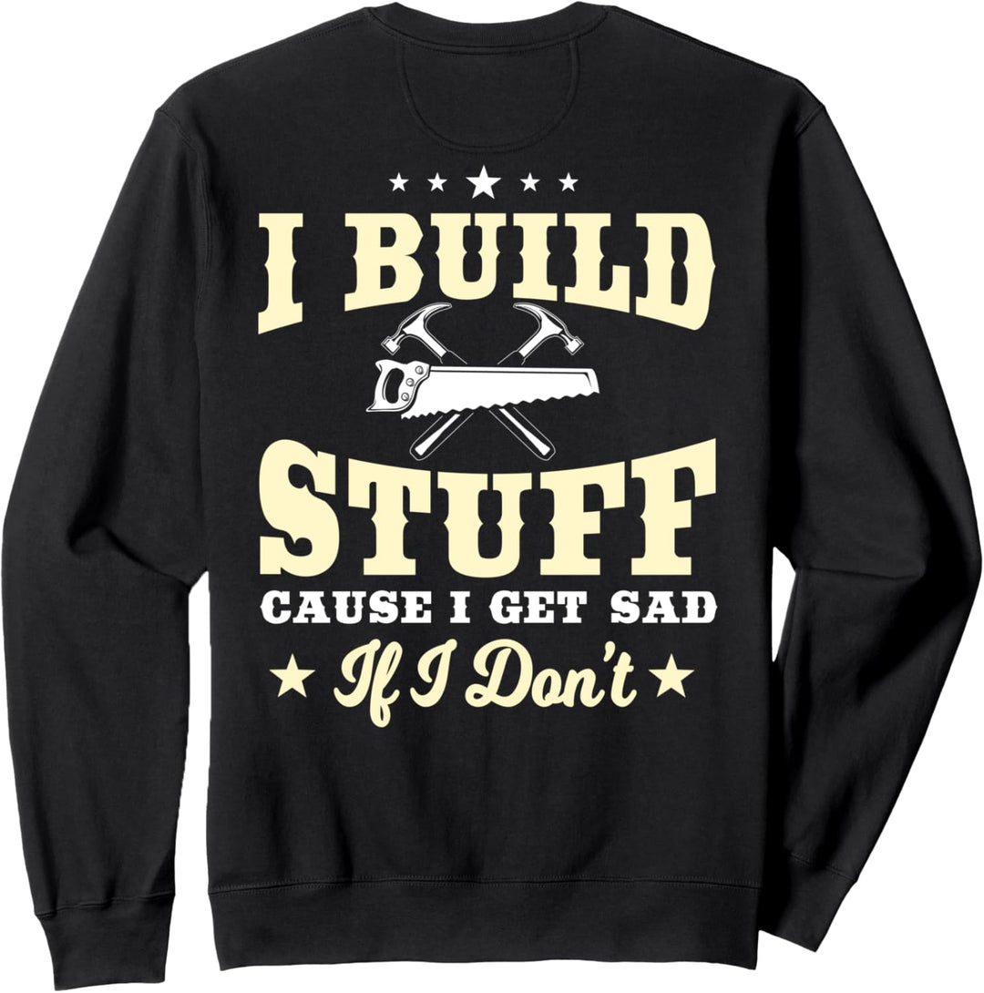 Zimmermann Geschenke Design auf der Rückseite der Kleidung Sweatshirt