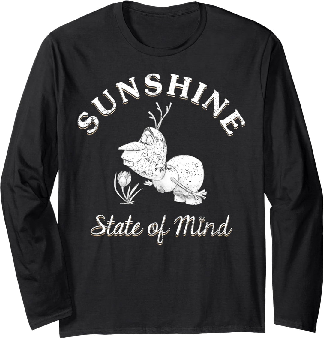 Disney Frozen Olaf Sunshine State Of Mind Langarmshirt