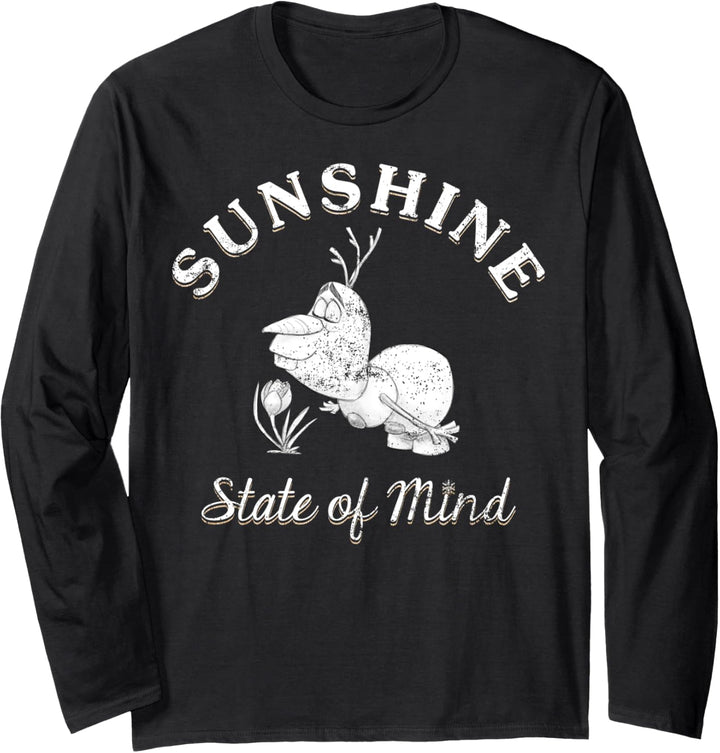 Disney Frozen Olaf Sunshine State Of Mind Langarmshirt