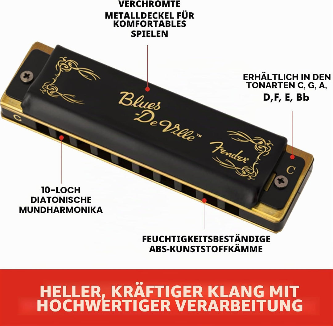 Blues Harmonica DeVille G G Blues Deville, G Blues Deville