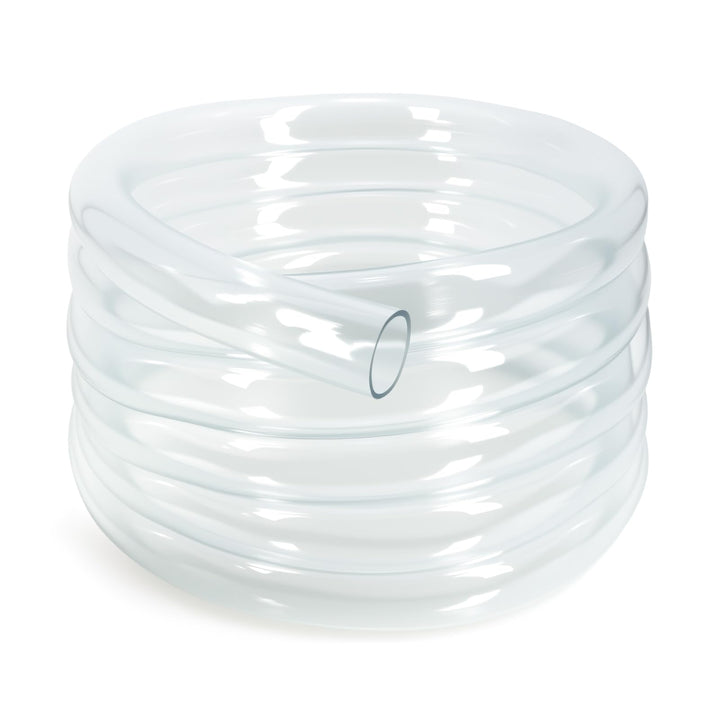 Flexibler PVC-Schlauch 22 x 24 mm, transparenter Kunststoffschlauch 5 Meter, dünnwandiges Rohr mit 1