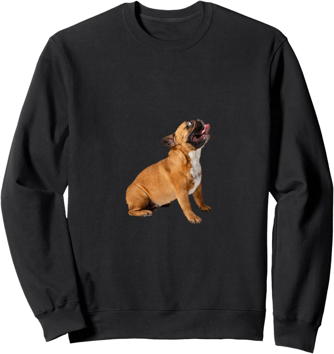 Niedliche Französische Bulldogge Sweatshirt