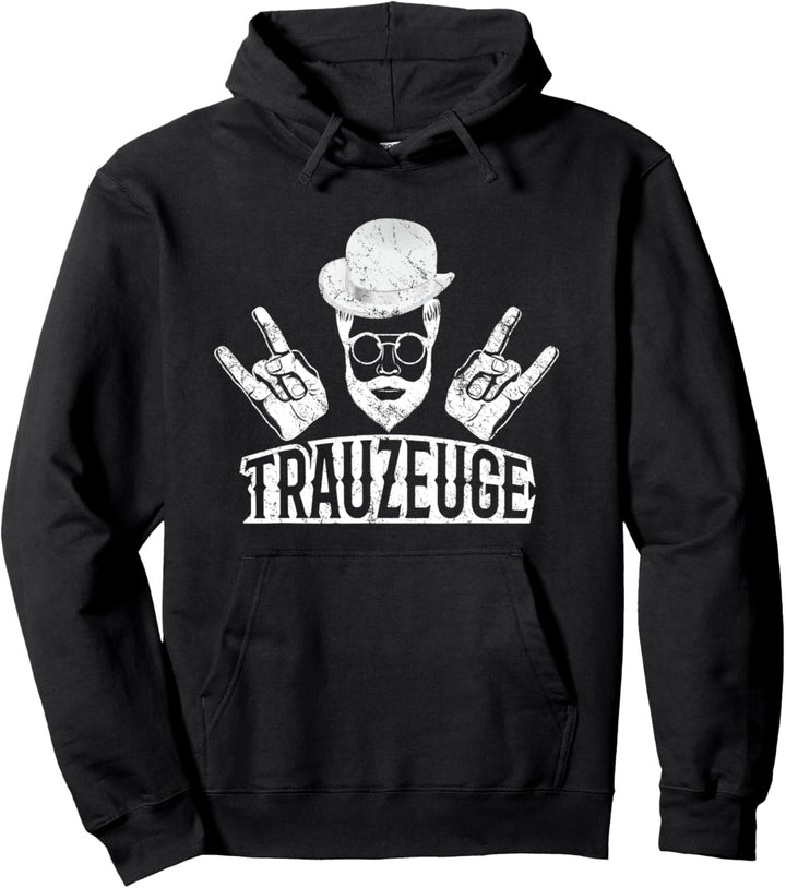 Trauzeuge Bräutigam Spruch Hochzeit Ich heirate Polterabend Pullover Hoodie