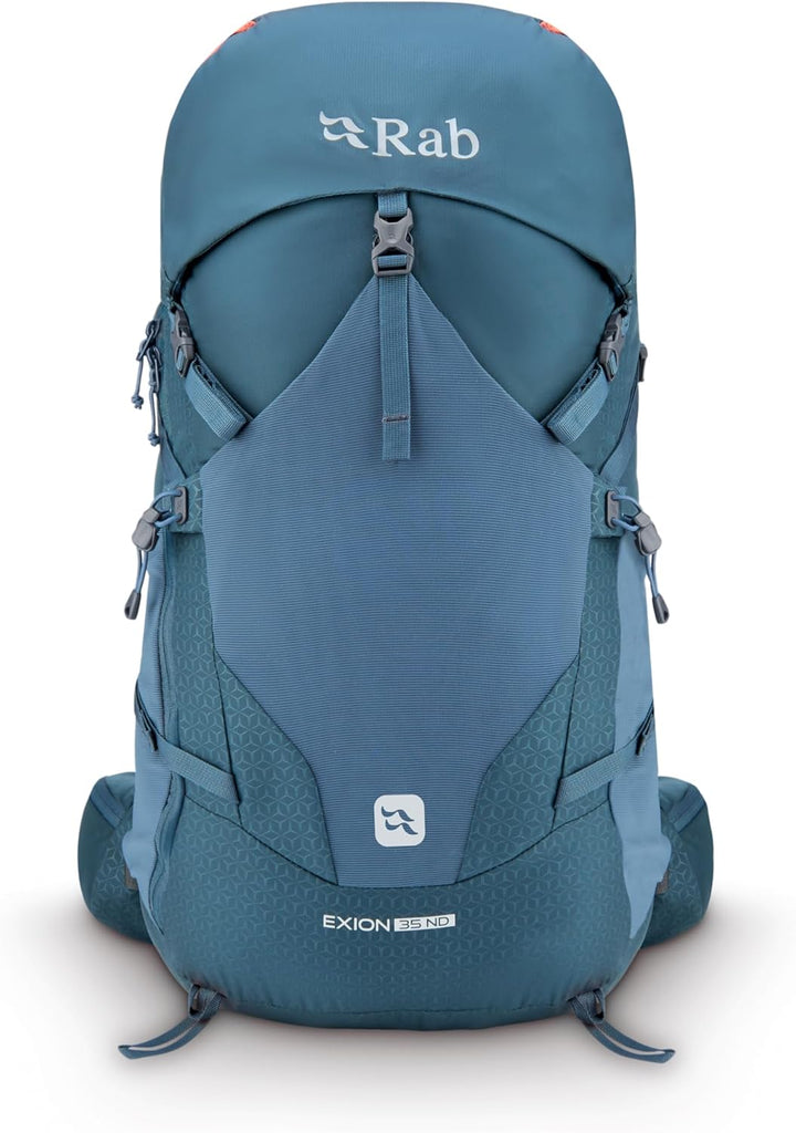 Rab Damen Exion ND Rucksack - Bequemer Tagesrucksack zum Wandern, Trekking, Rucksackreisen Orionblau