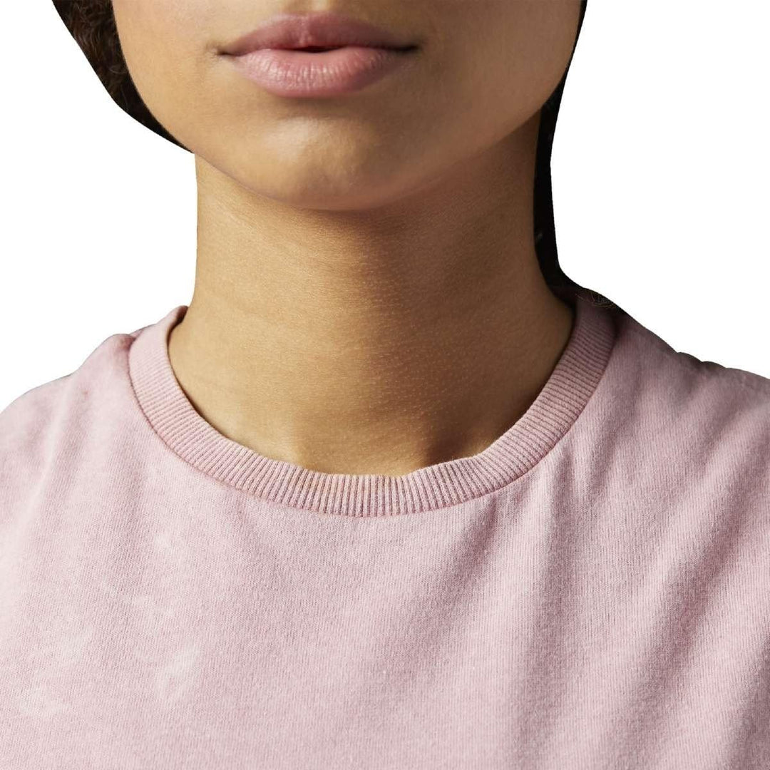 Reebok Damen Stone Wash Muscle Shirt L Rosa (Sanros), L Rosa (Sanros)