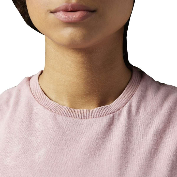 Reebok Damen Stone Wash Muscle Shirt L Rosa (Sanros), L Rosa (Sanros)