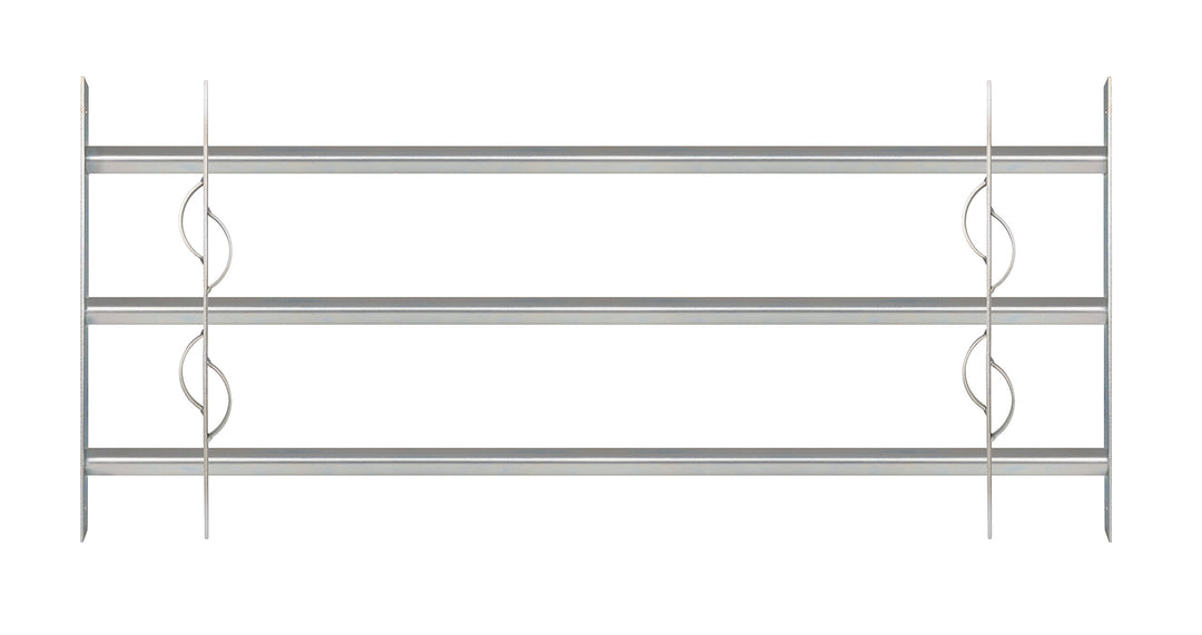 Alberts 563639 Fenstergitter Secorino Style | Ausziehbar für Fenster aussen | Einbruchschutz Gitter