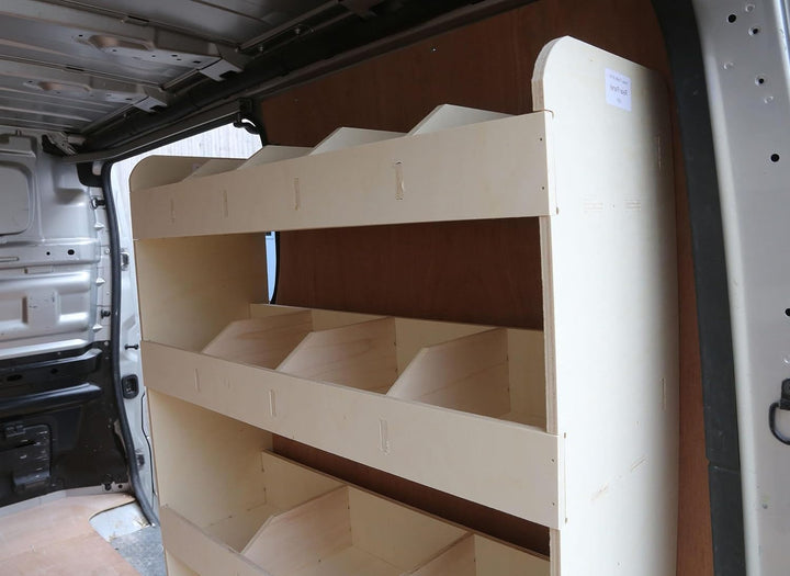 Vanify - Kompatibel mit Opel VIVARO L1 2014-19 Fahrzeugeinrichtung Fahrzeugregale, Beifahrerseite Re