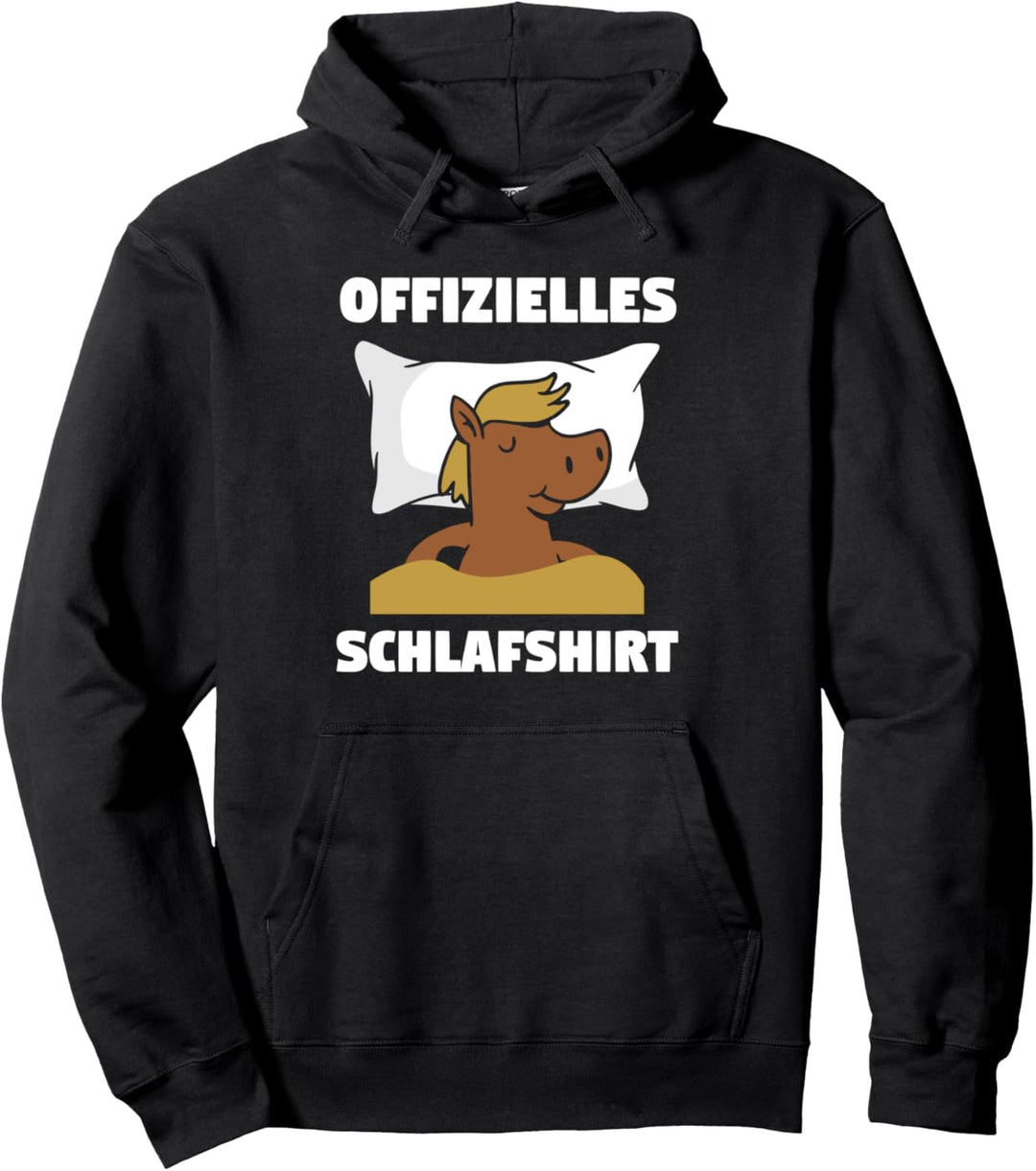 Schlafshirt Schlafanzug Pyjama Pferd Pullover Hoodie