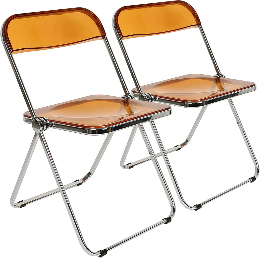 homewell Klappstuhl Angelstuhl Faltstuhl Acryl Campingstuhl praktisch robust leicht (braun 2er Set)