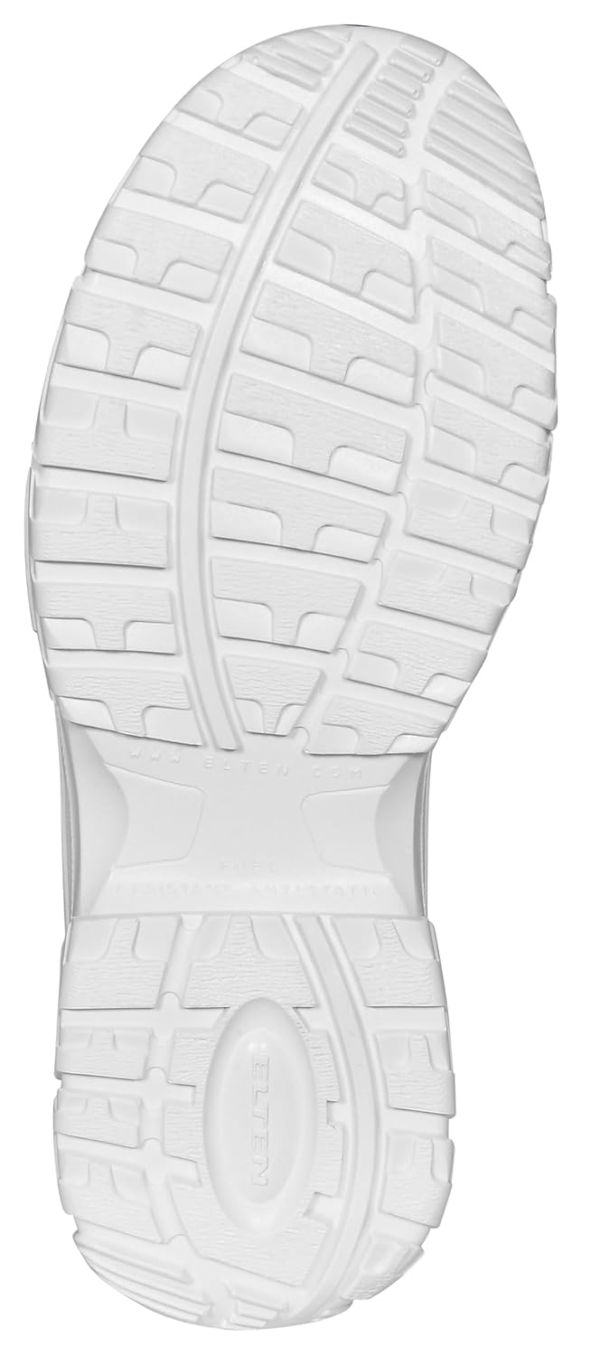 ELTEN Unisex Elten Sicherheitsschuhe S2, Herren, Leicht, Weiss, Stahlkappe Sicherheitshalbschuh Whit