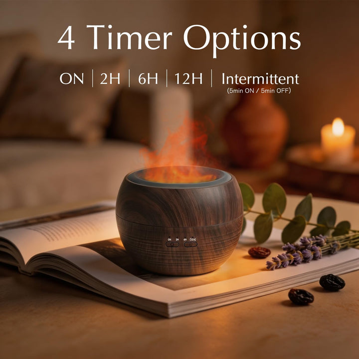 SALKING Aroma Diffuser mit Flammeneffekt 260ML Aromatherapie