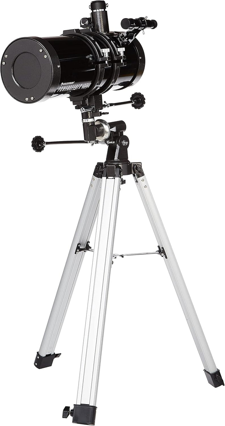 Celestron 21049 PowerSeeker 127EQ Spiegelteleskop, Schwarz PowerSeeker 127EQ Reflektor, PowerSeeker