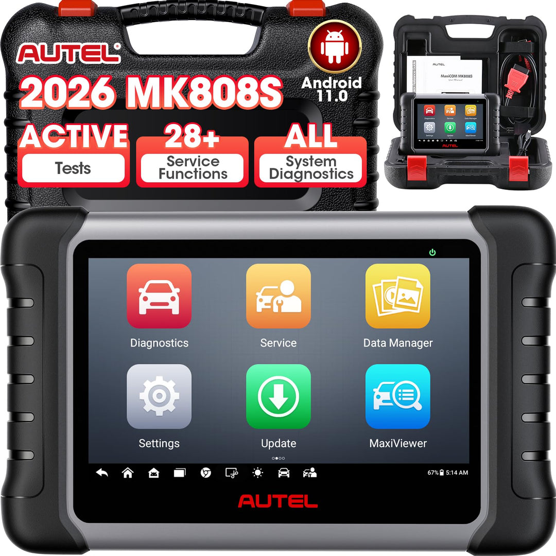 Autel MaxiCOM MK808S 2023 OBD2 Diagnosegerät mit Allen System & Servicefunktionen inkl. Ölrückstellu