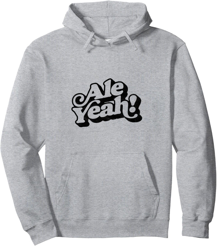 Ale Yeah! Minimalist Funny Beer Lover Graphic Pullover Hoodie