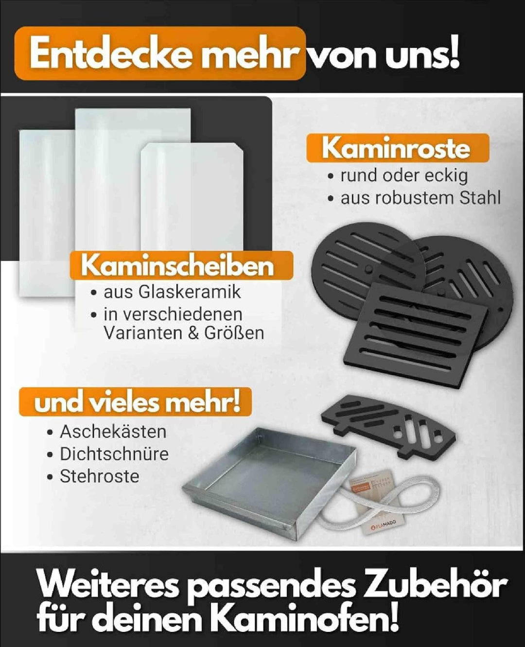 Kaminrost/Ascherost Rund Ø 195 x 10 mm passend für Heta ** Kaminöfen inkl. Modellübersicht - Aschero