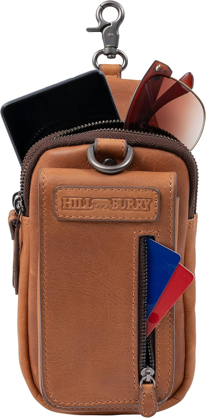 Hill Burry Umhängetasche - Unisex | Echtes Leder | Robuste Verarbeitung und hervorragendes Handling