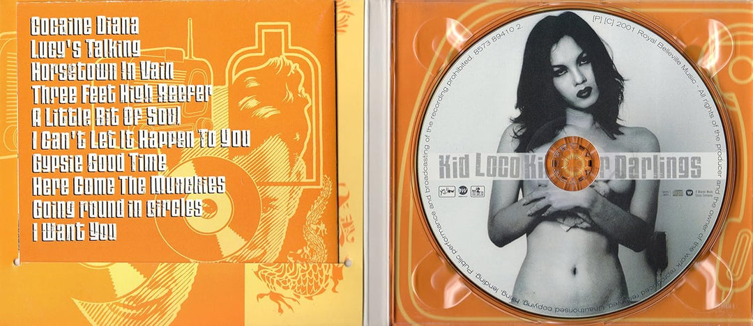 Kill Your Darlings, Audio-CD