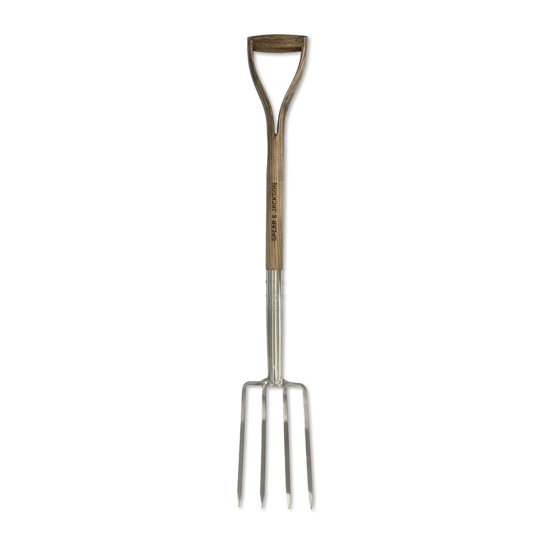 Spear & Jackson 4552BF Traditional Edelstahl-Damengabel Grenzgabelung, Grenzgabelung