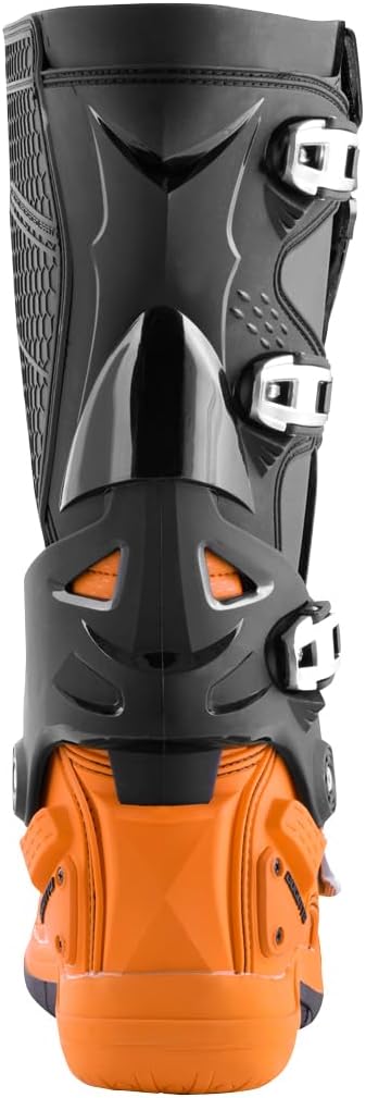Bogotto MX-7 G Motocross Stiefel, orange/schwarz, 43 43 EU Orange Schwarz, 43 EU Orange Schwarz