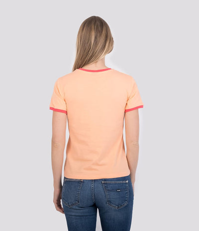 Hurley Damen W Oceancare Aloha Ss Tee T-Shirt XS Korallenriff, XS Korallenriff