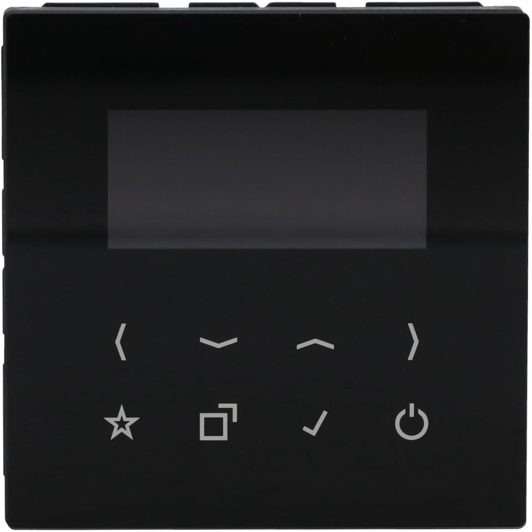 Jung DAB LS BT SW Smart-Radio, DAB+ und Bluetooth, Schwarz Schwarz (Black), Schwarz (Black)