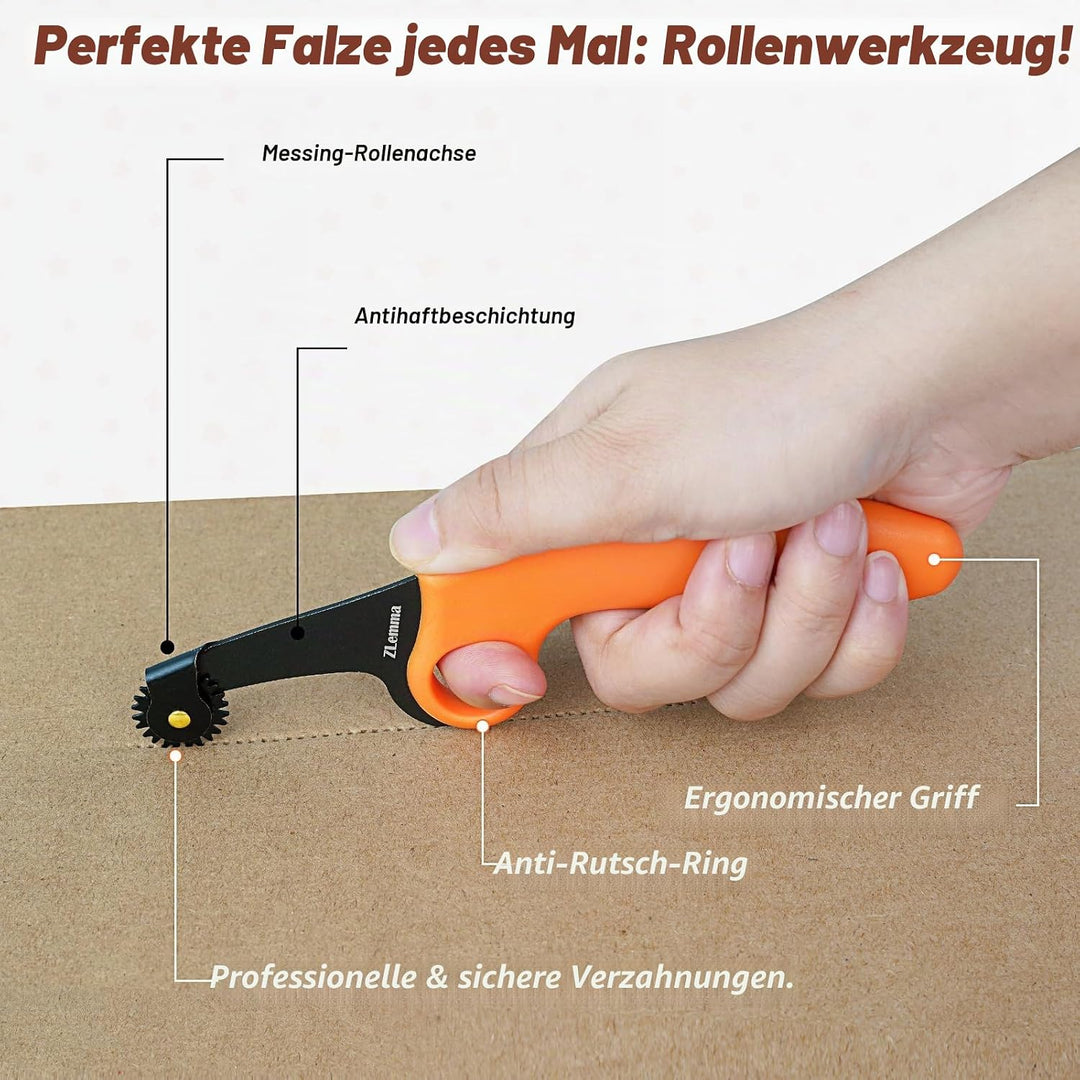 Pappbau-Werkzeugset 966 Teile, Werkzeuge für Papp-Projekte für Zuhause und den Unterricht, Wiederver