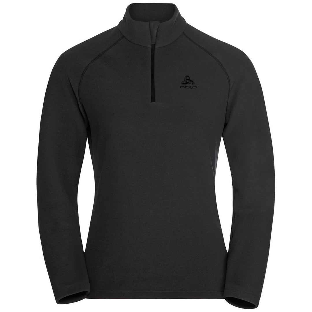 Odlo Herren Berra_542512 Mid Layer mit Reissverschluss (1er Pack) XL Schwarz, XL Schwarz