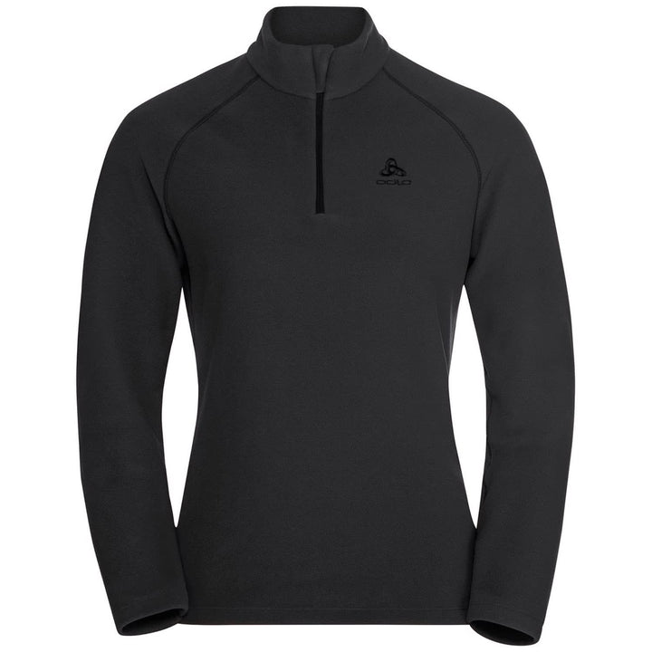 Odlo Herren Berra_542512 Mid Layer mit Reissverschluss (1er Pack) XL Schwarz, XL Schwarz